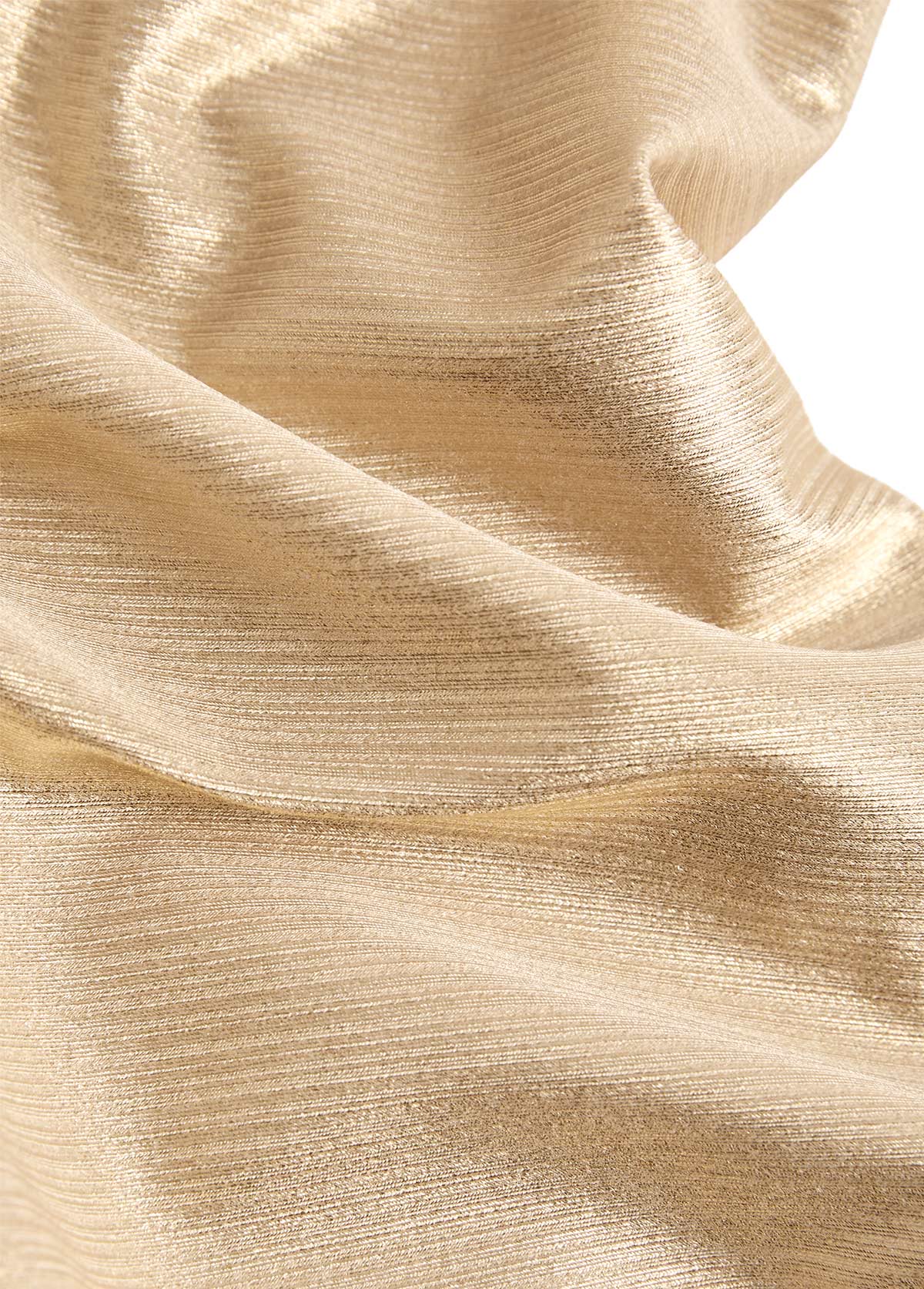 Maiô Acetinado Com Decote Cruzado E Cintura Drapeada