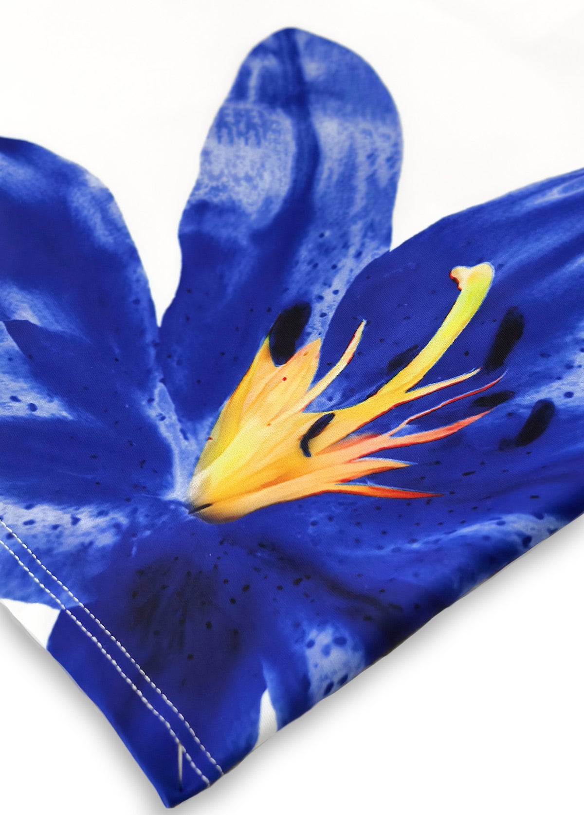 Tankíni Floral Com Alças Duplas E Acabamento Ondulado